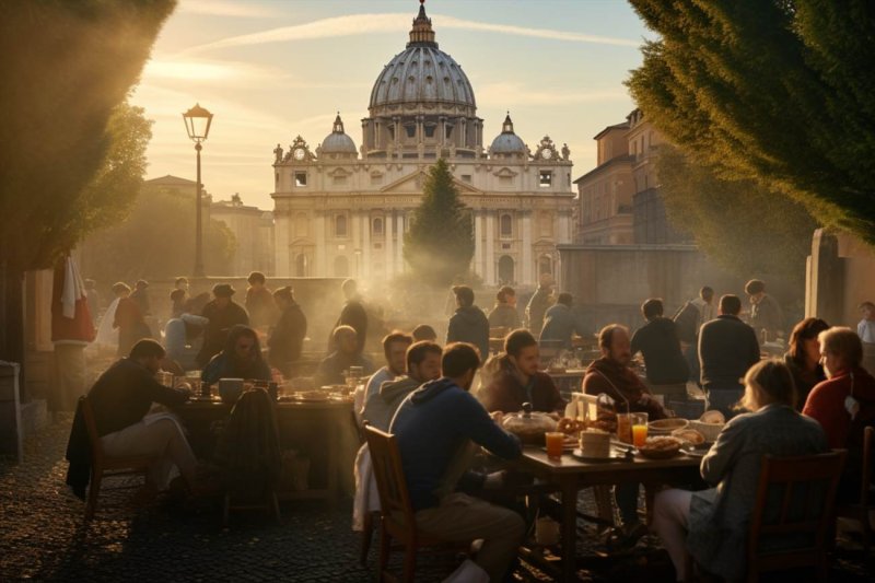 Morning Rituals in Rome