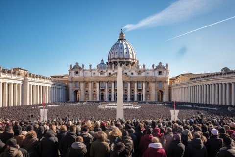 Papal Audience in Rome