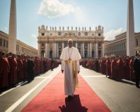 Oplevelse af pavens audiens i Rom