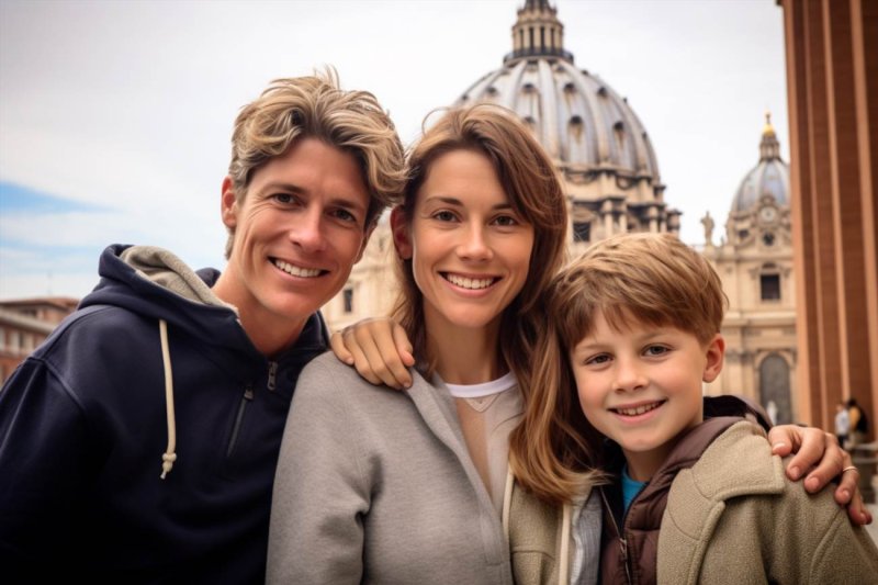 Traveling with Kids to a Papal Audience