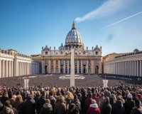 Rom: Morgenrituale mit einer päpstlichen Audienz und Frühstück